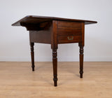 Regency Mahogany Metamorphic Campaign Desk / Dining / Dressing Table - Harrington Antiques