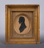 Regency Silhouette Of A Gentleman, c.1820 - Harrington Antiques