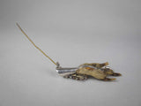 Scottish Silver Lucky Grouse Foot Brooch by Ward Brothers, Glasgow, 1949 - Harrington Antiques