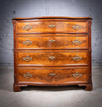 Serpentine Chest Of Drawers by P.G. Axner, Stockholm, c.1850 - Harrington Antiques