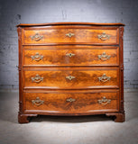 Serpentine Chest Of Drawers by P.G. Axner, Stockholm, c.1850 - Harrington Antiques