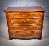 Serpentine Chest Of Drawers by P.G. Axner, Stockholm, c.1850 - Harrington Antiques