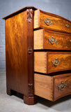 Serpentine Chest Of Drawers by P.G. Axner, Stockholm, c.1850 - Harrington Antiques