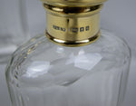 Set Of Three Silver Gilt Dressing Table Jars by B & G West, London, 1942 - Harrington Antiques