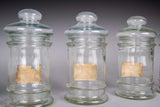 Set of Victorian Glass Apothecary / Sweet Jars - Harrington Antiques