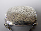 Small Silver Snuff Box With Gilt Interior by Adie Lovekin Ltd, 1917. - Harrington Antiques