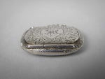 Small Silver Snuff Box With Gilt Interior by Adie Lovekin Ltd, 1917. - Harrington Antiques