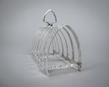 Sterling Silver 7 Bar Toast Rack by Edward Viner, Sheffield, 1948 (156 Grams) - Harrington Antiques