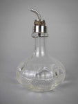 Sterling Silver and Glass Bitters Bottle by John Grinsell & Sons, 1913. - Harrington Antiques