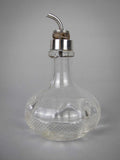 Sterling Silver and Glass Bitters Bottle by John Grinsell & Sons, 1913. - Harrington Antiques