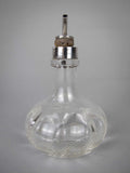 Sterling Silver and Glass Bitters Bottle by John Grinsell & Sons, 1913. - Harrington Antiques