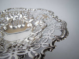 Sterling Silver Bon Bon Dish by Elkington & Co, London, 1895. - Harrington Antiques