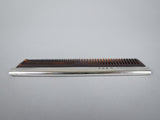 Sterling Silver & Faux Tortoiseshell Comb by Adie Brothers, Birmingham, 1948 - Harrington Antiques