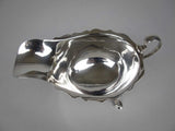 Sterling Silver Gravy Boat by Wakely & Wheeler, London 1911 - Harrington Antiques