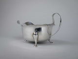 Sterling Silver Gravy / Sauce Boat by Viners Ltd, Sheffield, 1934 - Harrington Antiques