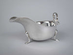 Sterling Silver Gravy / Sauce Boat by Viners Ltd, Sheffield, 1934 - Harrington Antiques