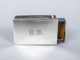 Sterling Silver Matchbox Holder by Adie Lovekin, Birmingham, 1897. - Harrington Antiques