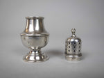 Sterling Silver Pepper Castor by Charles Wilkes, Birmingham, 1893. - Harrington Antiques