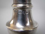 Sterling Silver Pepper Castor by Charles Wilkes, Birmingham, 1893. - Harrington Antiques