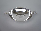 Sterling Silver Quaich / Toasting Cup by Wakely & Wheeler, London, 1947 - Harrington Antiques