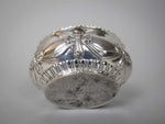 Sterling Silver Salt Cellar by Walker & Hall, Birmingham, 1898. - Harrington Antiques