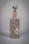 Sterling Silver Scent Bottle Cover & Bottle. Sydney & Co, 1905. - Harrington Antiques