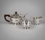 Sterling Silver Teapot & Set by Mappin & Webb, Sheffield, 1931. - Harrington Antiques