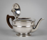 Sterling Silver Teapot & Set by Mappin & Webb, Sheffield, 1931. - Harrington Antiques