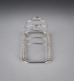 Sterling Silver Toast Rack by Carrington & Co, 1923. - Harrington Antiques