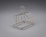 Sterling Silver Toast Rack by Carrington & Co, 1923. - Harrington Antiques