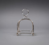 Sterling Silver Toast Rack by Carrington & Co, 1923. - Harrington Antiques