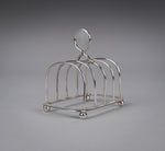 Sterling Silver Toast Rack by Carrington & Co, 1923. - Harrington Antiques