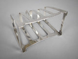 Sterling Silver Toast Rack by William Neale & Sons Ltd, Birmingham, 1934 - Harrington Antiques