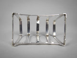 Sterling Silver Toast Rack by William Neale & Sons Ltd, Birmingham, 1934 - Harrington Antiques