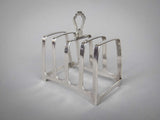 Sterling Silver Toast Rack by William Neale & Sons Ltd, Birmingham, 1934 - Harrington Antiques