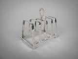 Sterling Silver Toast Rack by William Neale & Sons Ltd, Birmingham, 1934 - Harrington Antiques