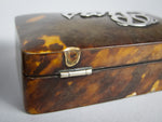 Tortoiseshell & Silver Pin Boxes by Cornelius Desormeaux, 1894 & 95. Retailed by Rowell, Oxford. - Harrington Antiques