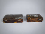 Tortoiseshell & Silver Pin Boxes by Cornelius Desormeaux, 1894 & 95. Retailed by Rowell, Oxford. - Harrington Antiques