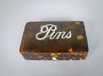 Tortoiseshell & Silver Pin Boxes by Cornelius Desormeaux, 1894 & 95. Retailed by Rowell, Oxford. - Harrington Antiques