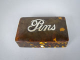 Tortoiseshell & Silver Pin Boxes by Cornelius Desormeaux, 1894 & 95. Retailed by Rowell, Oxford. - Harrington Antiques