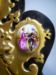 Victorian Betjemann's Patent Coromandel & Porcelain Book Slide, c.1860. - Harrington Antiques