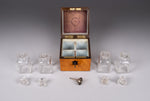 Victorian Birds Eye Maple Miniature Scent Bottle Box / Casket - Harrington Antiques