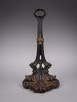 Victorian Cast Iron & Gilt Door Porter / Door Stop - Harrington Antiques