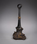 Victorian Cast Iron & Gilt Door Porter / Door Stop - Harrington Antiques