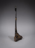 Victorian Cast Iron & Gilt Door Porter / Door Stop - Harrington Antiques