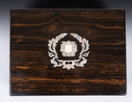 Victorian Coromandel & Mother Of Pearl Jewellery Box - Harrington Antiques