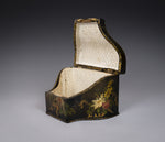 Victorian Papier Mache Painted Stationary Box, c.1870 - Harrington Antiques