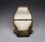 Victorian Papier Mache Painted Stationary Box, c.1870 - Harrington Antiques