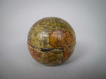 Victorian Terrestrial Globe Travel Inkwell, c.1900. - Harrington Antiques