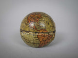 Victorian Terrestrial Globe Travel Inkwell, c.1900. - Harrington Antiques